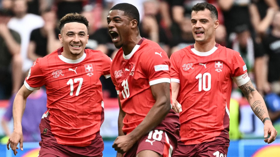 Hasil Euro 2024: Bekuk Hungaria 1-3 Swiss Raih Poin Penuh