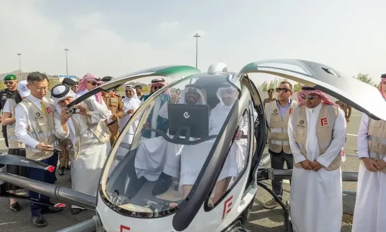 Inovasi Transportasi Global, Taksi Terbang China Melayani Jemaah Haji di Mekah