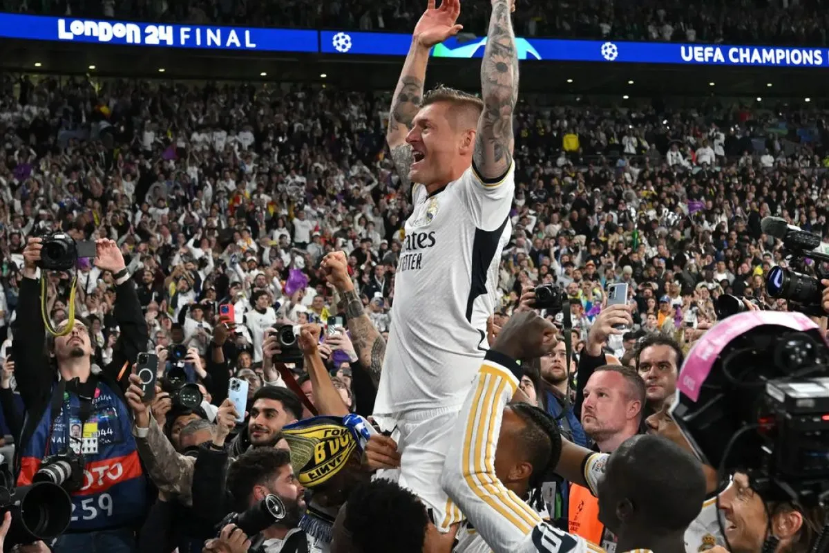 Real Madrid Juara Liga Champions 15 Kali, Toni Kroos: ini Adalah Akhir Sempurna