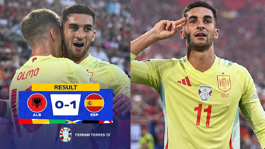 Hasil Euro 2024: Spanyol Juara Grup B Usai Bekuk Albania 1 Gol Tanpa Balas