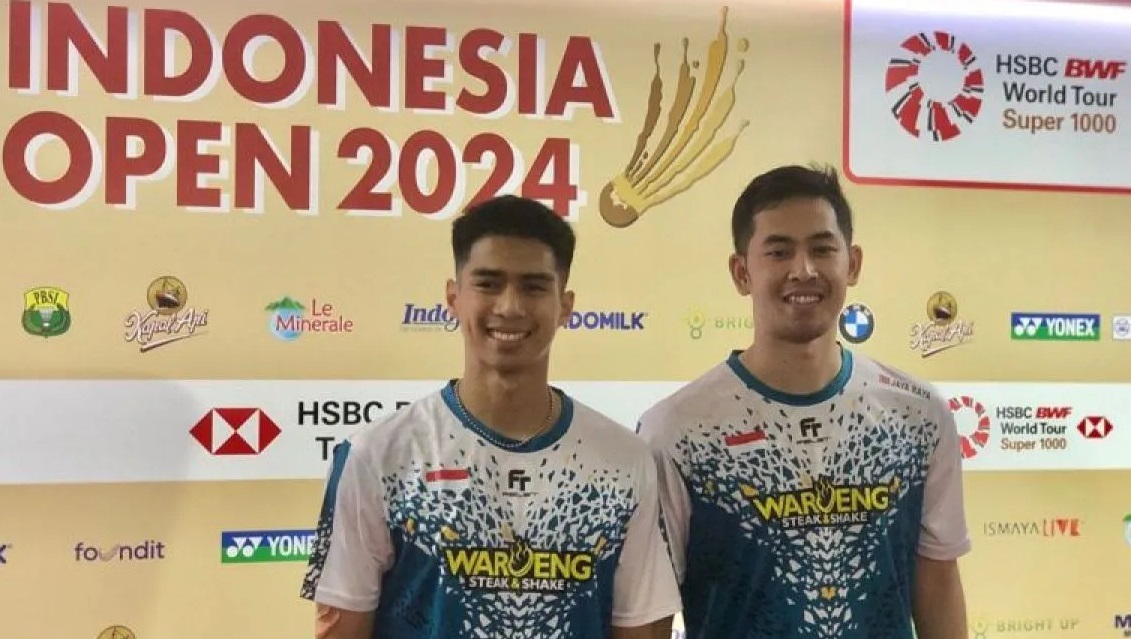 Ganda Putra Sabar/Reza Siap Bertarung Demi Tiket Final Indonesia Open 2024