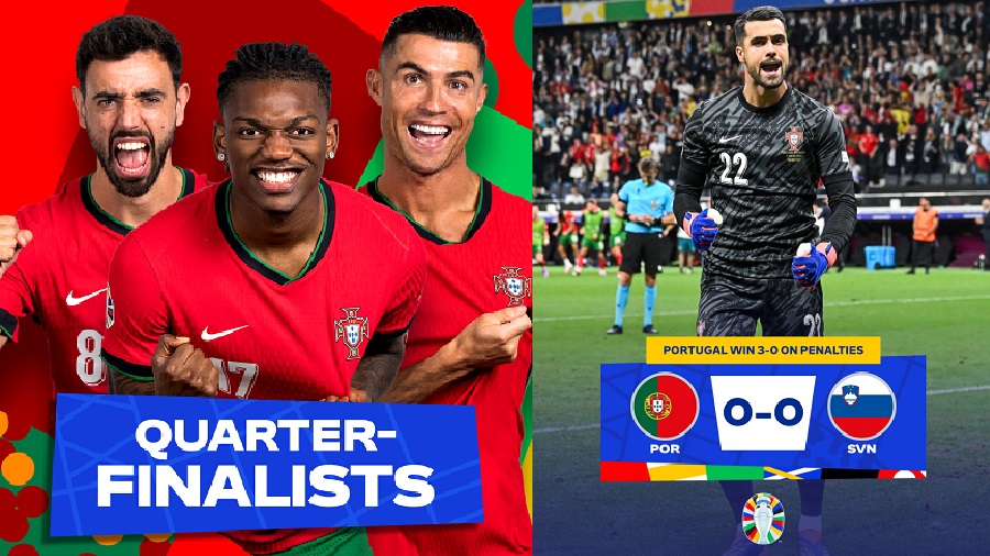 Hasil Euro 2024: Dramatis! Portugal Melaju ke Babak 8 Besar Usai Adu Penalti dengan Slovenia